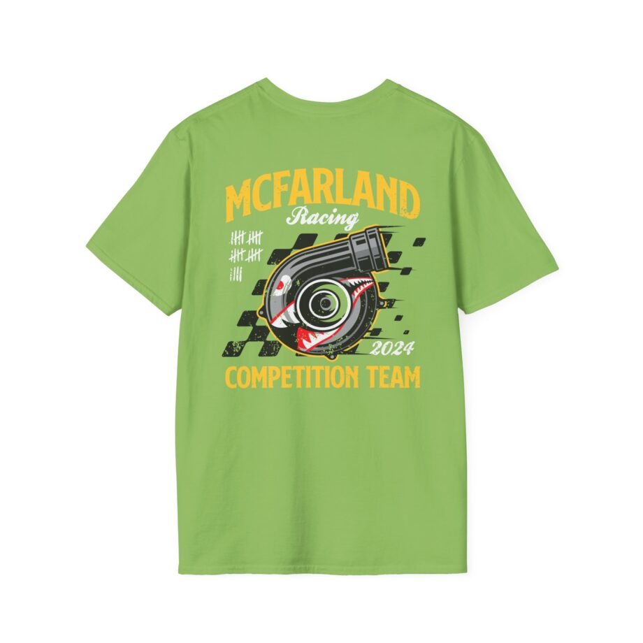 Cleetus Mcfarland Cleetus Turbo Racing Unisex Softstyle T-Shirt