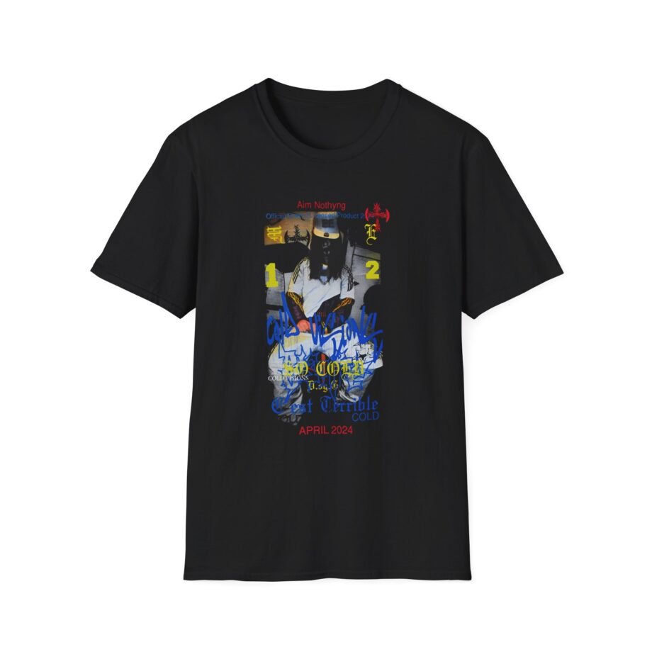 Bladee Aim Nothyng Unisex Softstyle T-Shirt