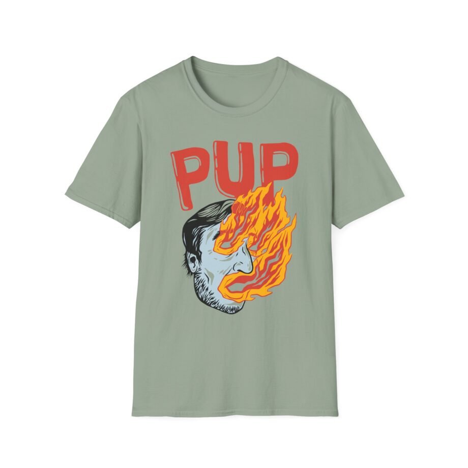 Pup I Hope the World Explodes Unisex Softstyle T-Shirt