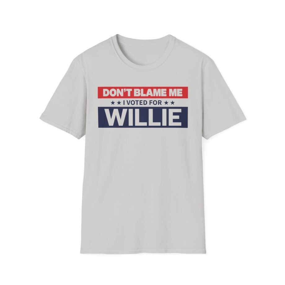 WN I Voted for Willie Unisex Softstyle T-Shirt