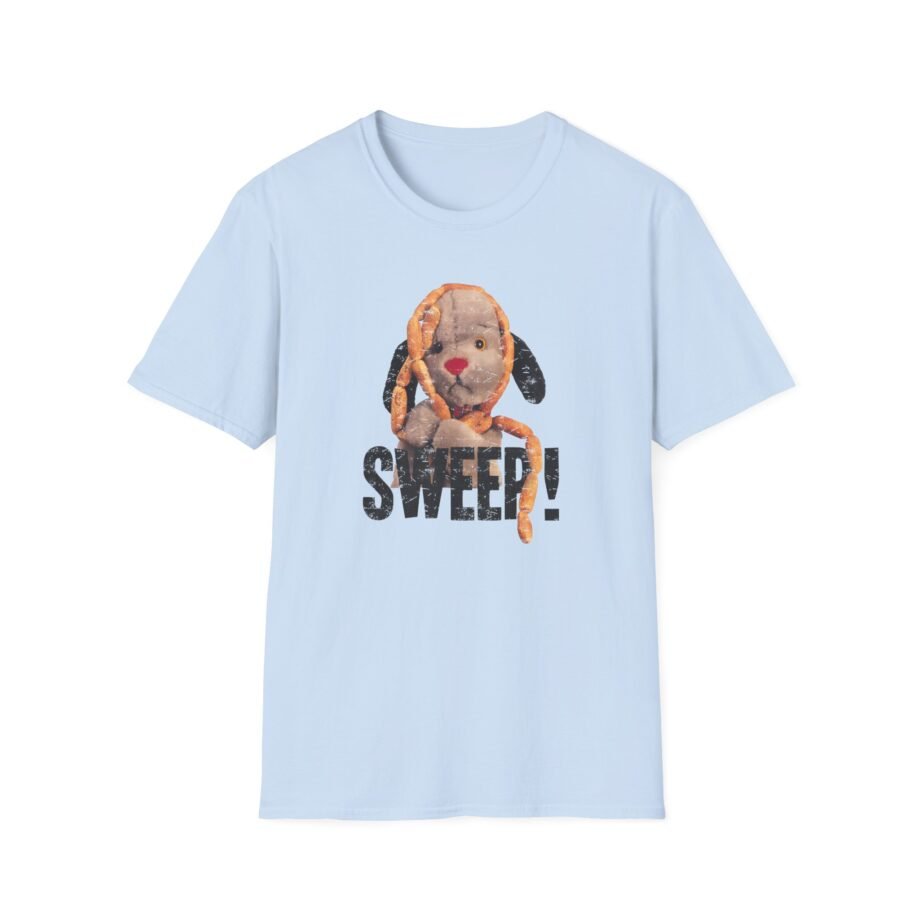 Sweepersent Sausages Sweep Distressed Unisex Softstyle T-Shirt