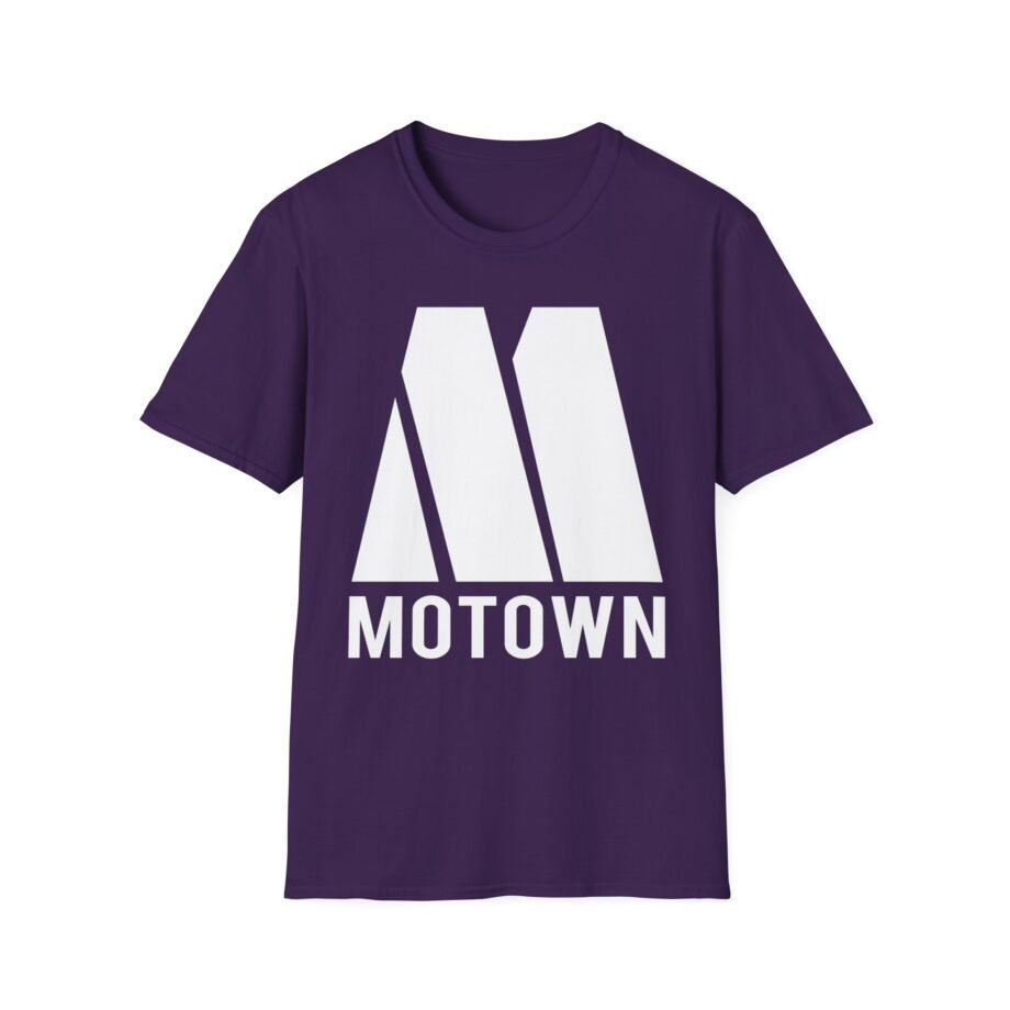 Motown Records Motown Silver Foil Unisex Soft-style T-shirt