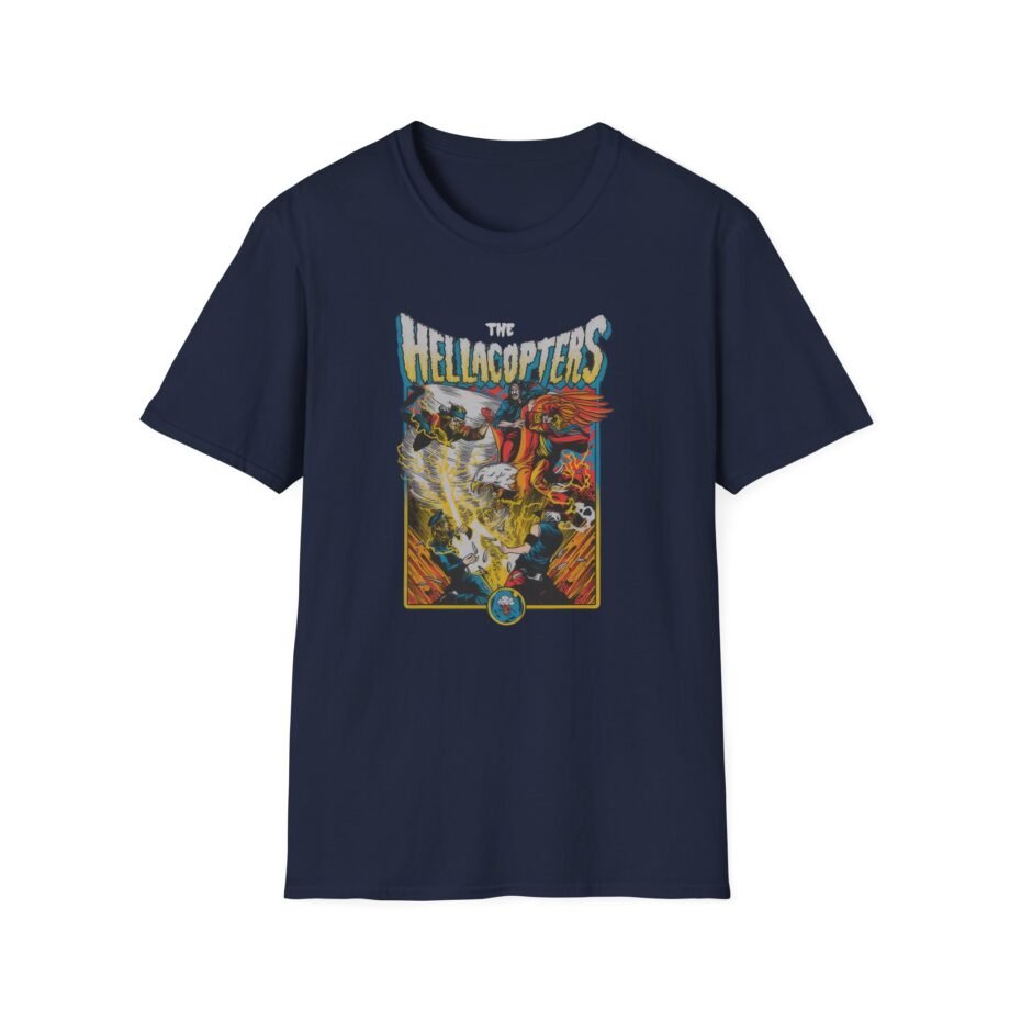 Hellacopters Machado Unisex Softstyle T-shirt