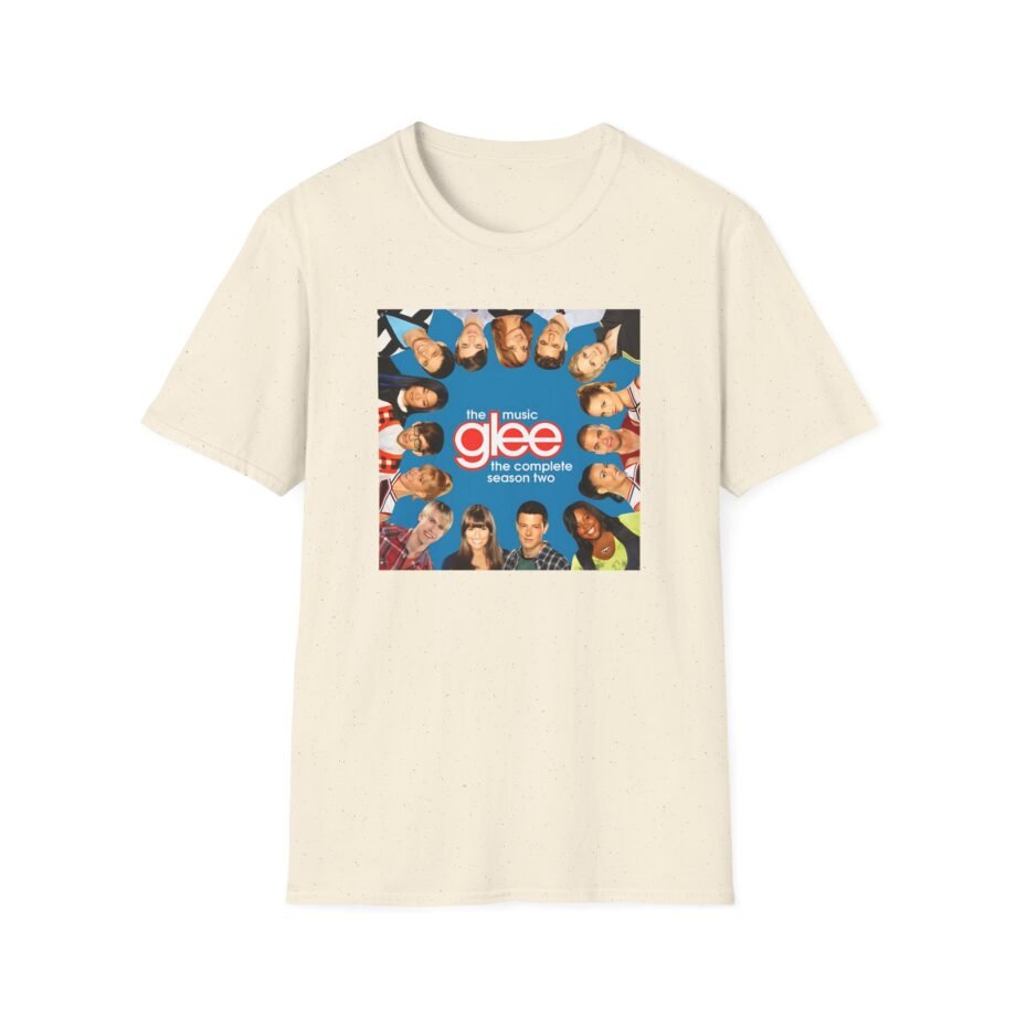 Glee Cast Silhouette Musical Unisex Softstyle T-Shirt
