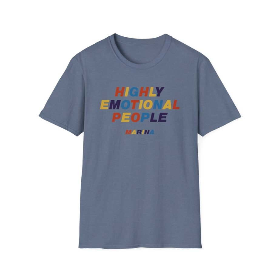 Marina Highly Emotional People Unisex Softstyle T-shirt