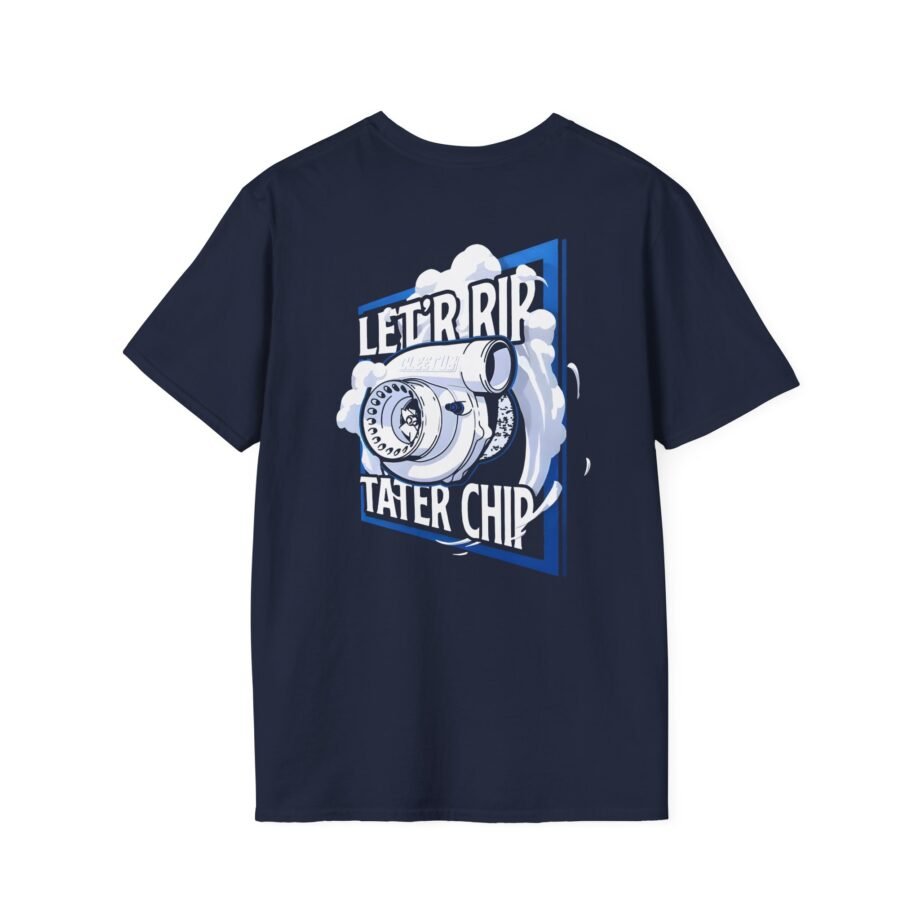 Cleetus Mcfarland Cleetus Let'r Rip Turbo Unisex Softstyle T-Shirt