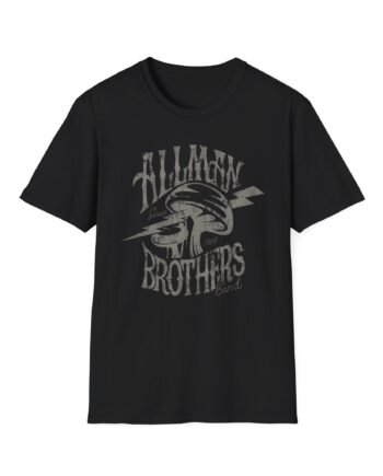 The Allman Brothers Shroom Lightning Unisex Softstyle T-Shirt
