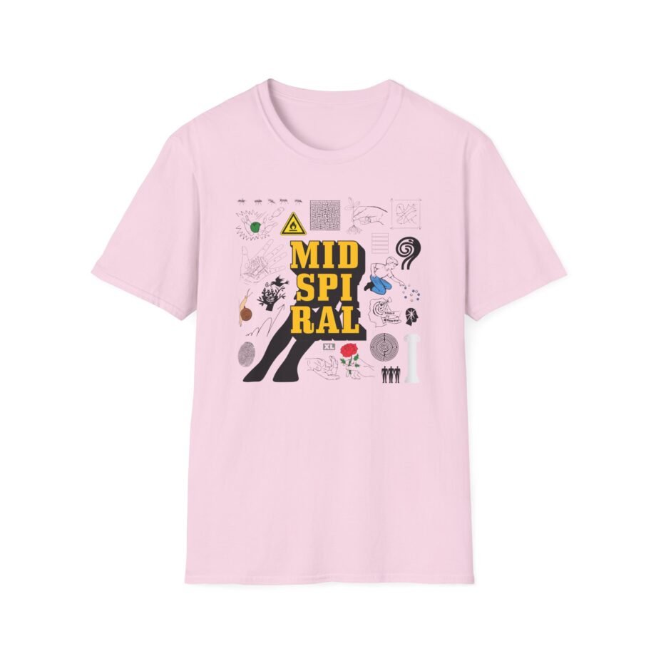 Badbadnotgood Mid Spiral Unisex Softstyle T-Shirt