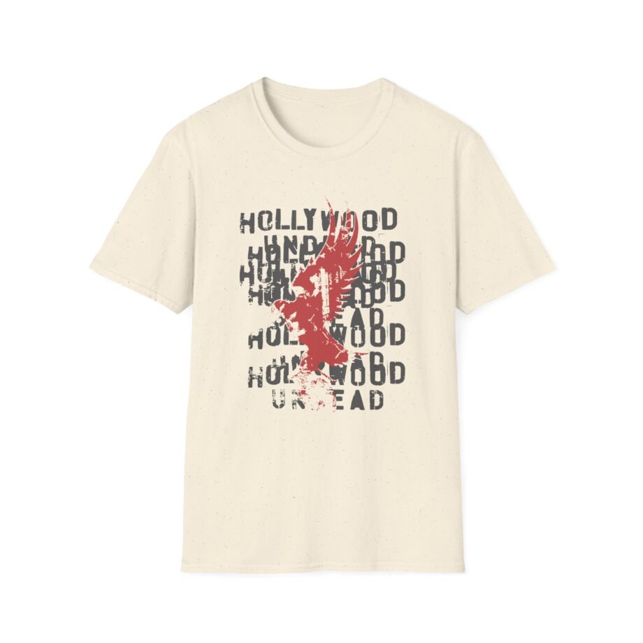 Hollywood Undead Stacked Logo Lyric Unisex Softstyle T-Shirt