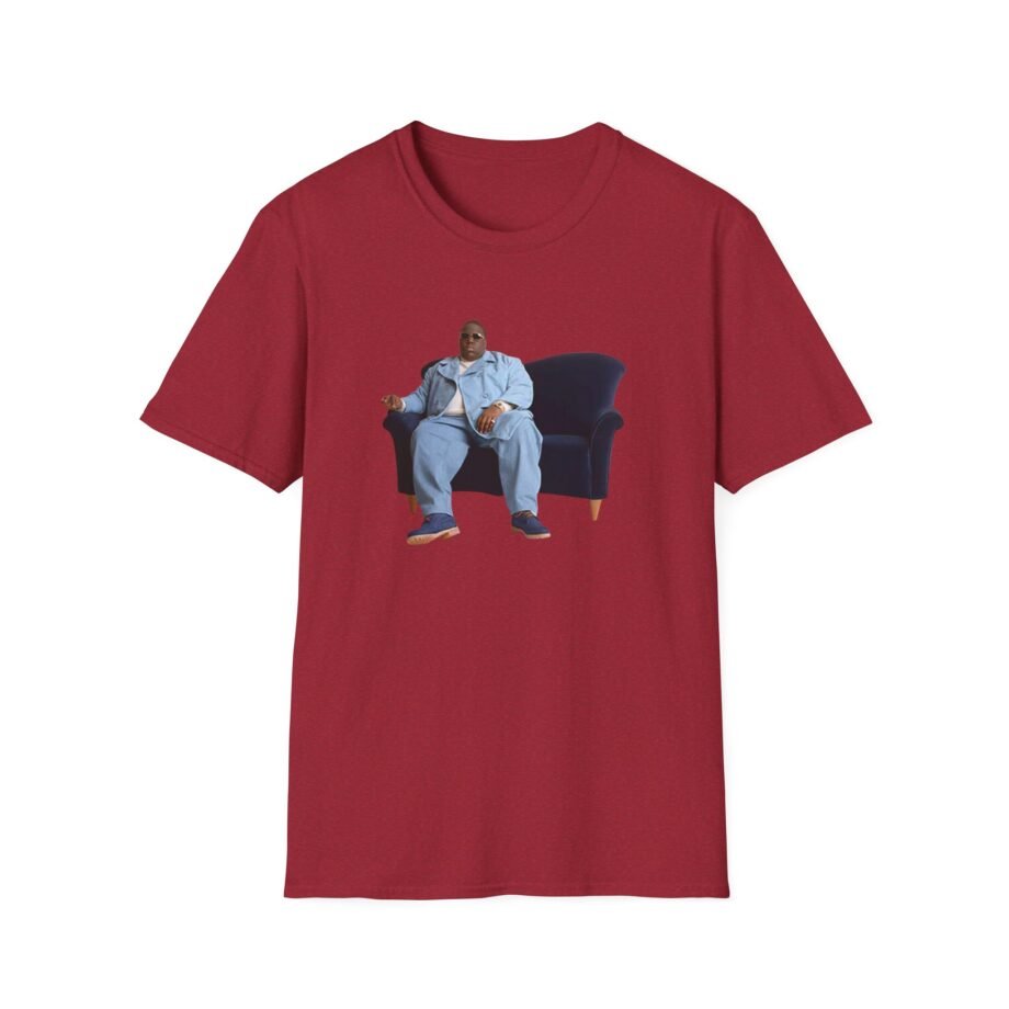 Biggie Smalls Couch Photo Unisex Softstyle T-Shirt
