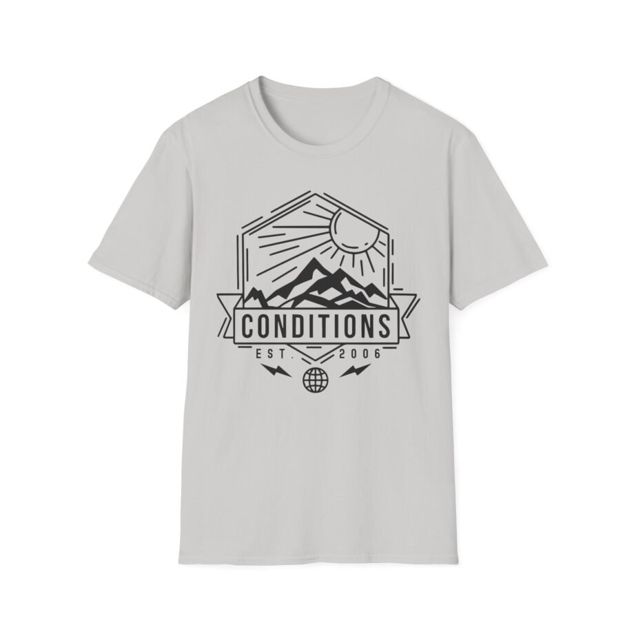 Conditions Mountain Gold Unisex Softstyle T-Shirt