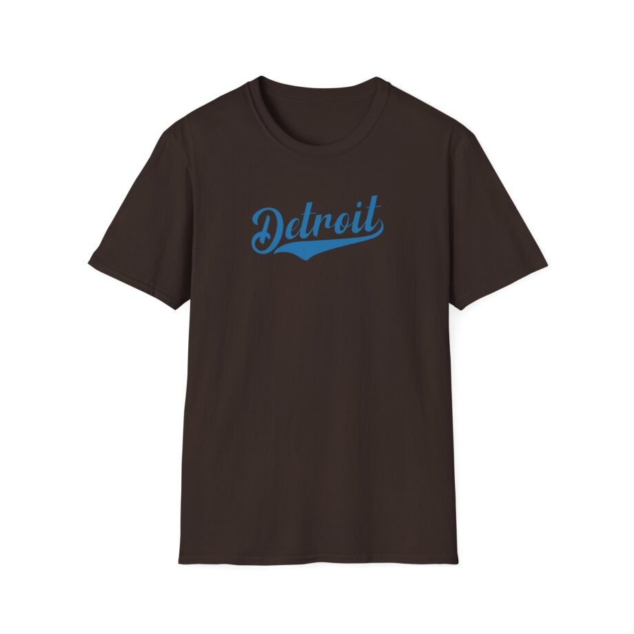 Detroit Lions Detroit Swoosh Unisex Softstyle T-Shirt