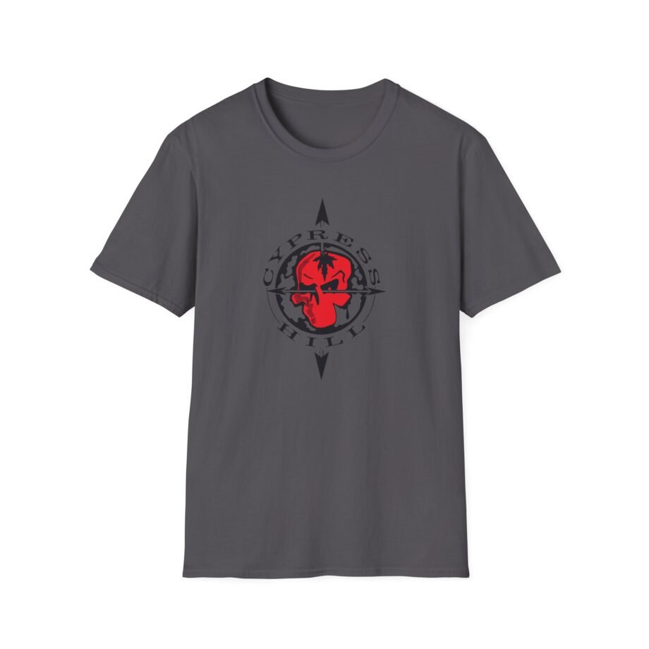 Cypress Hill Crazy Insane OG Skull N Compass Unisex Softstyle T-Shirt