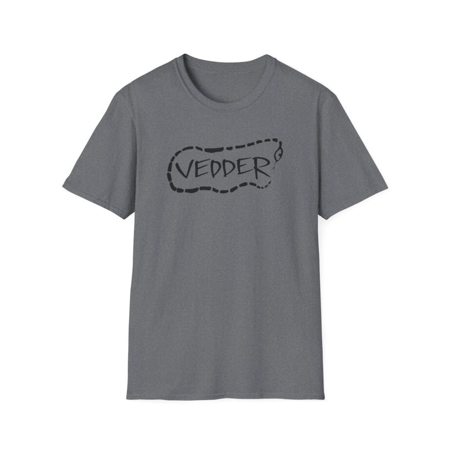 Pearl Jam Ev Stencil Snake Unisex Softstyle T-Shirt
