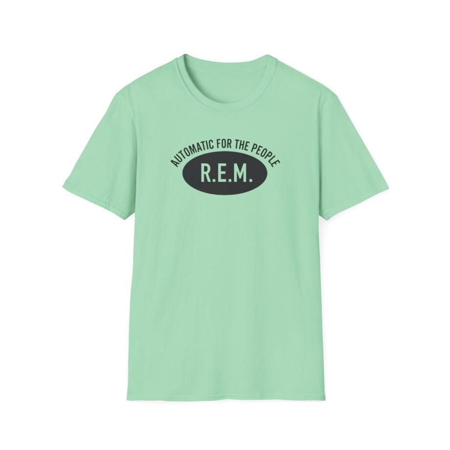 Rem Automatic for the People Unisex Softstyle T-Shirt