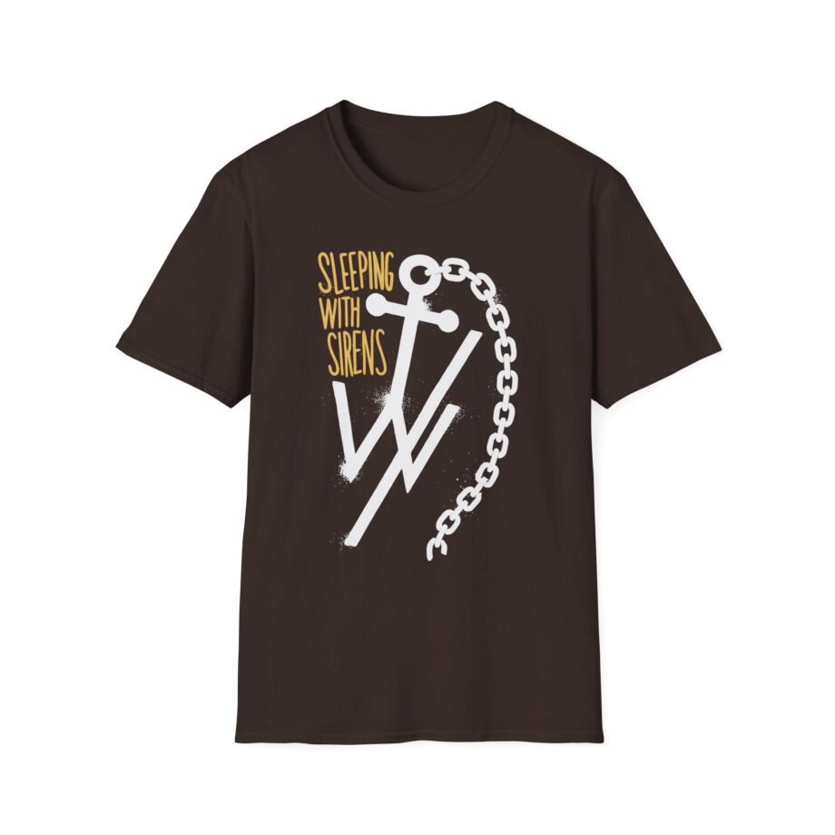 Sleeping With Sirens Anchor Chain Unisex Softstyle T-Shirt