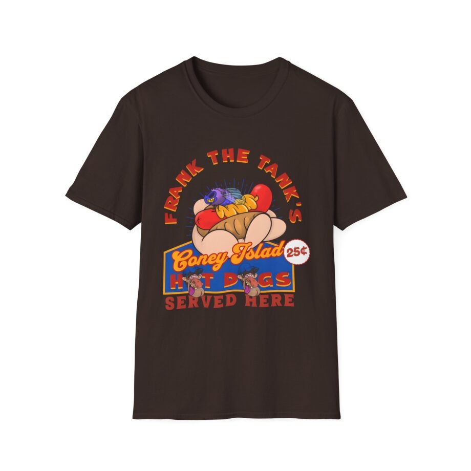 Detroit Lions Funny Frank the Tank Unisex Softstyle T-Shirt