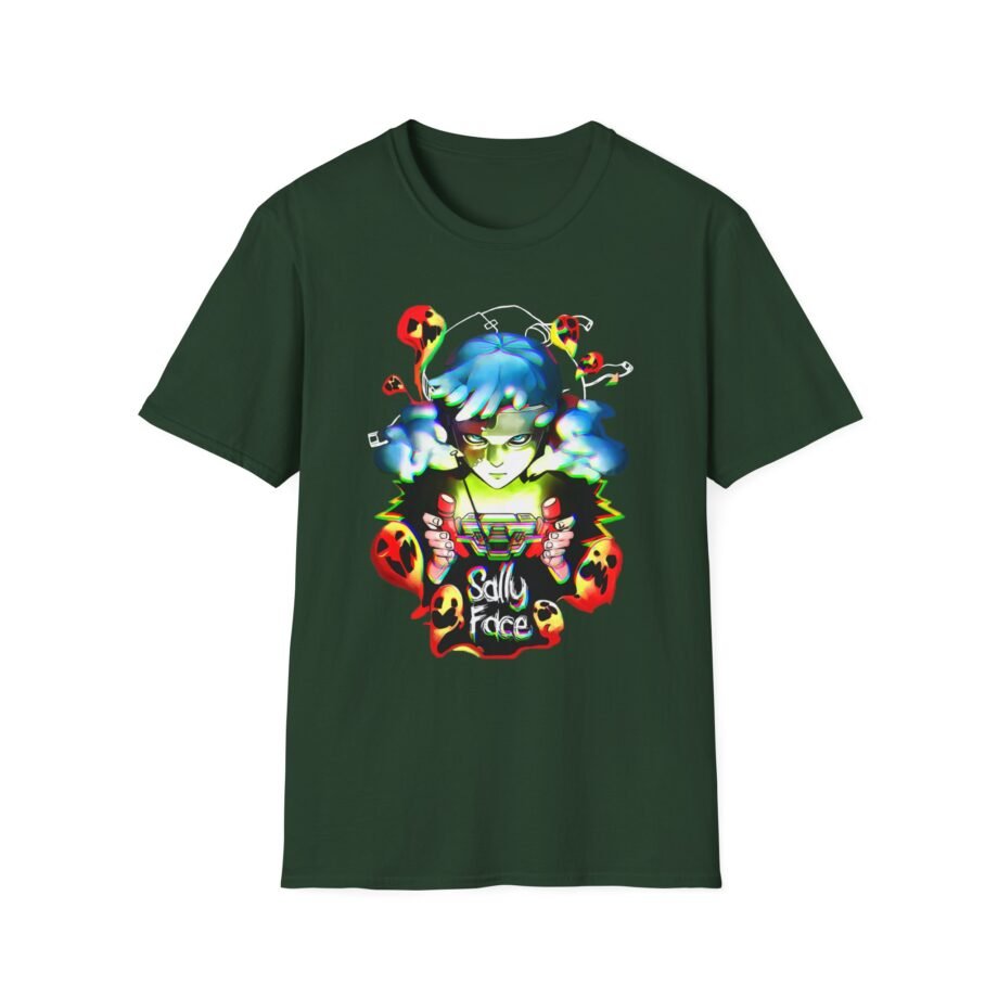 Sally Face Ghosts Unisex Softstyle T-Shirt