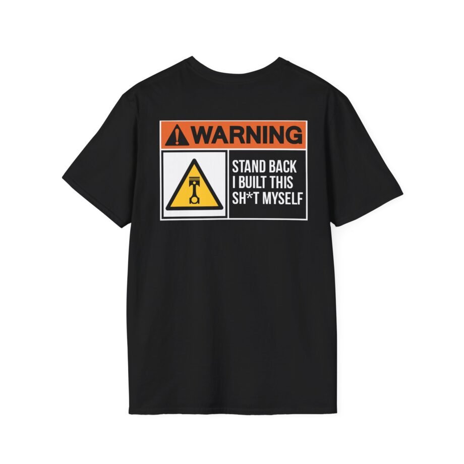 Cleetus Mcfarland Stand Back, I Built This Sh*t Myself Unisex Softstyle T-Shirt