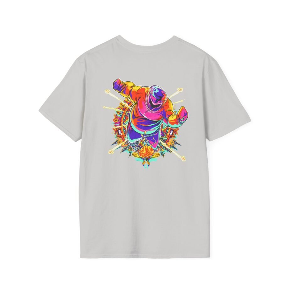 Ganja White Night Wobble Rocks Unisex Softstyle T-Shirt