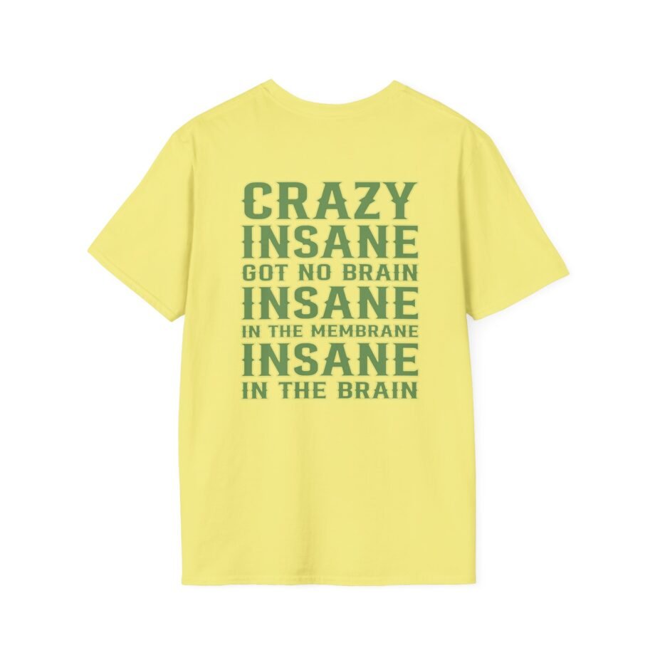 Cypress Hill Crazy Insane OG Skull N Compass Unisex Softstyle T-Shirt