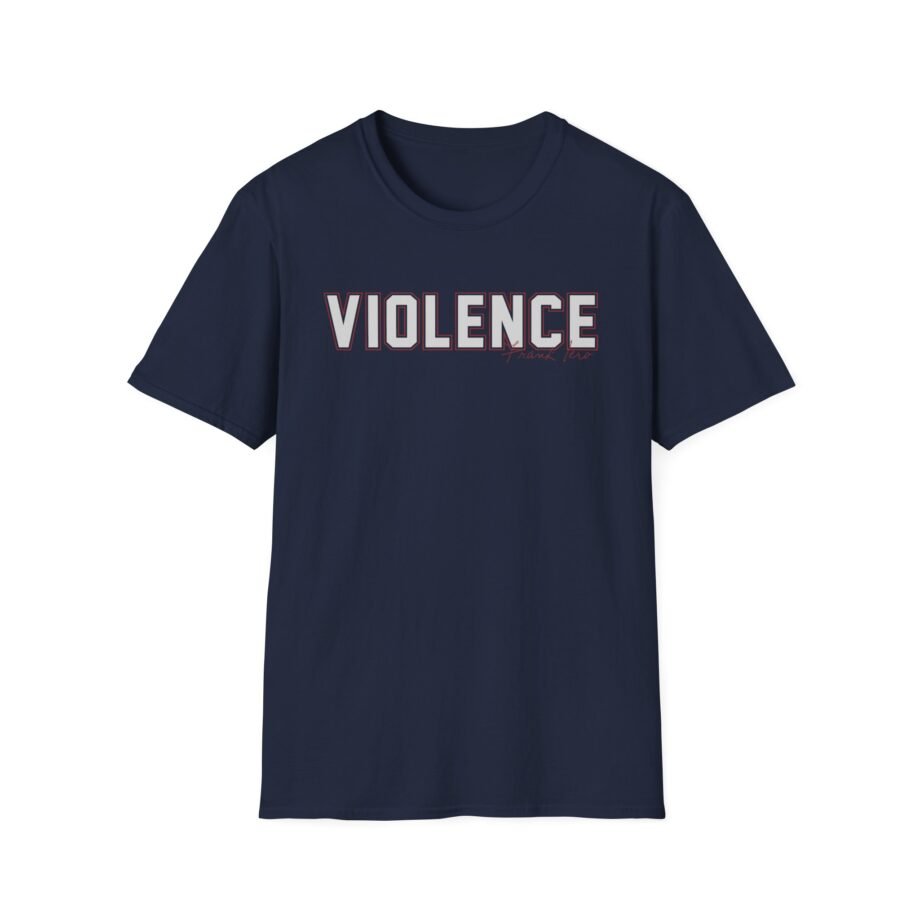 Frank Iero Violence Varsity Unisex Softstyle T-Shirt