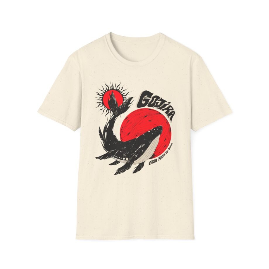 Gojira Whale Unisex Softstyle T-Shirt