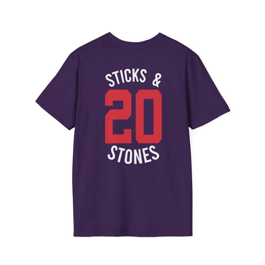 New Found Glory Sticks and Stones Baseball Unisex Softstyle T-Shirt