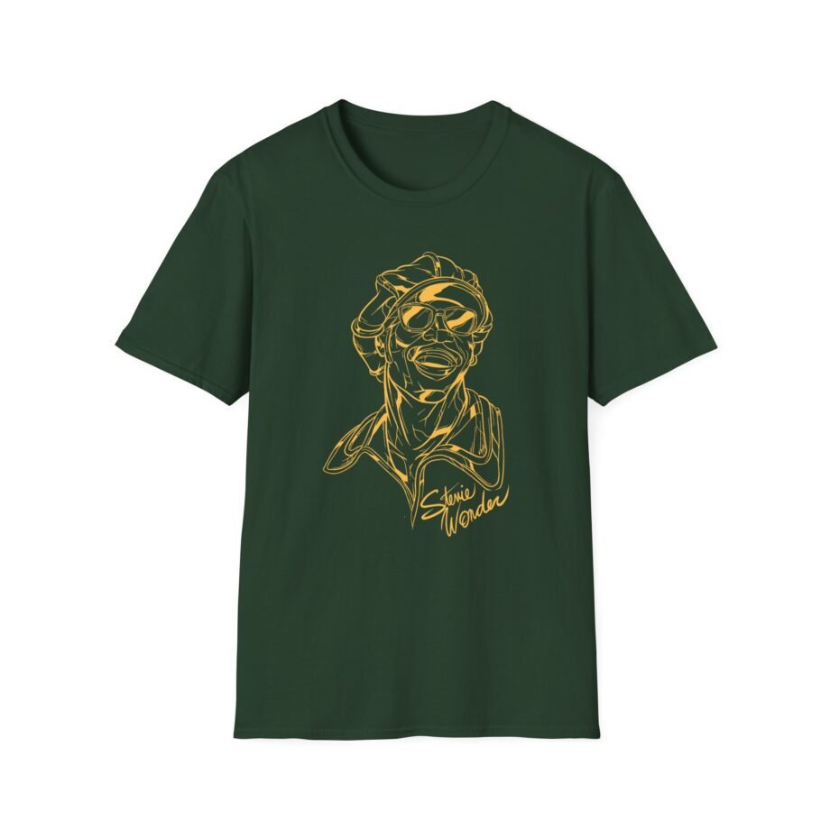 Stevie Wonder Unisex Softstyle T-Shirt