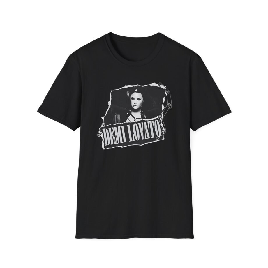 Demi Lovato Ripped Photo Unisex Softstyle T-Shirt