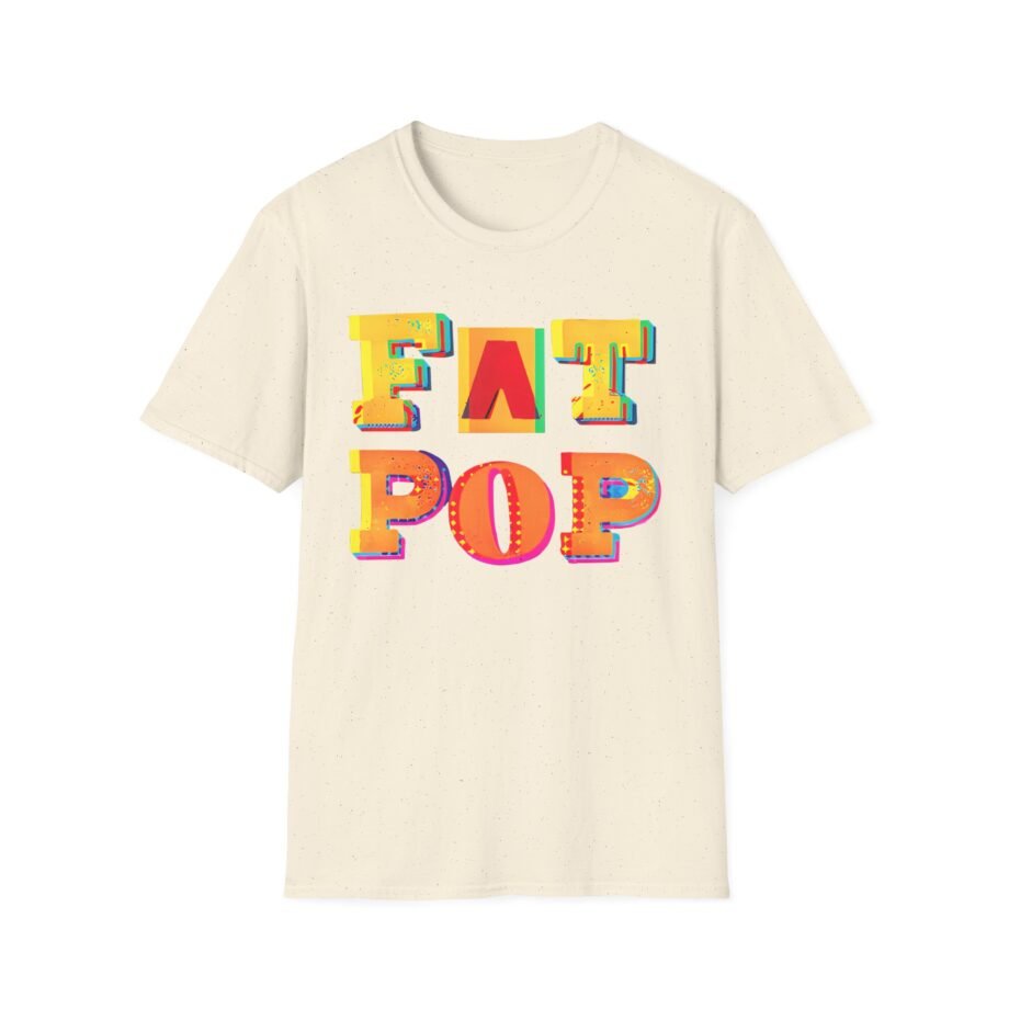 Paul W Fat Pop Logo Unisex Soft-style T-shirt