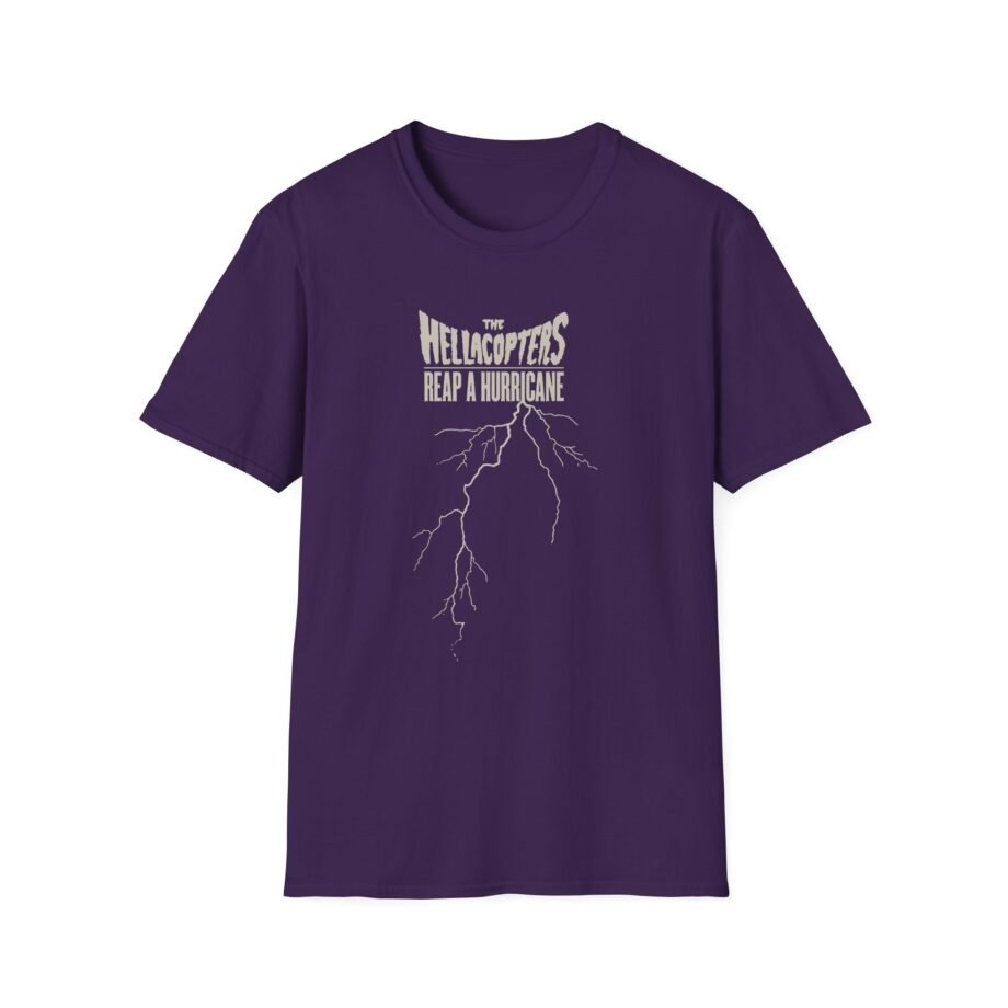 Hellacopters Hurricane Raglan Unisex Softstyle T-shirt