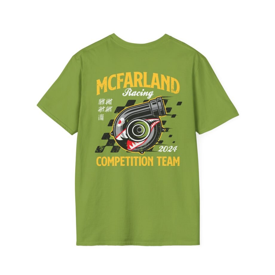 Cleetus Mcfarland Cleetus Turbo Racing Unisex Softstyle T-Shirt