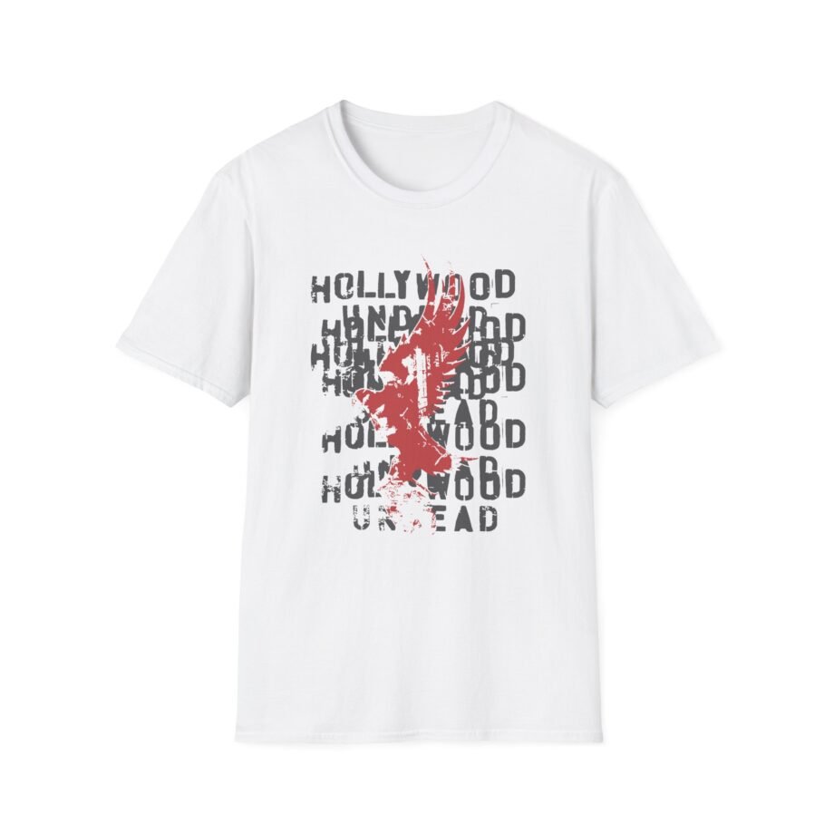 Hollywood Undead Stacked Logo Lyric Unisex Softstyle T-Shirt