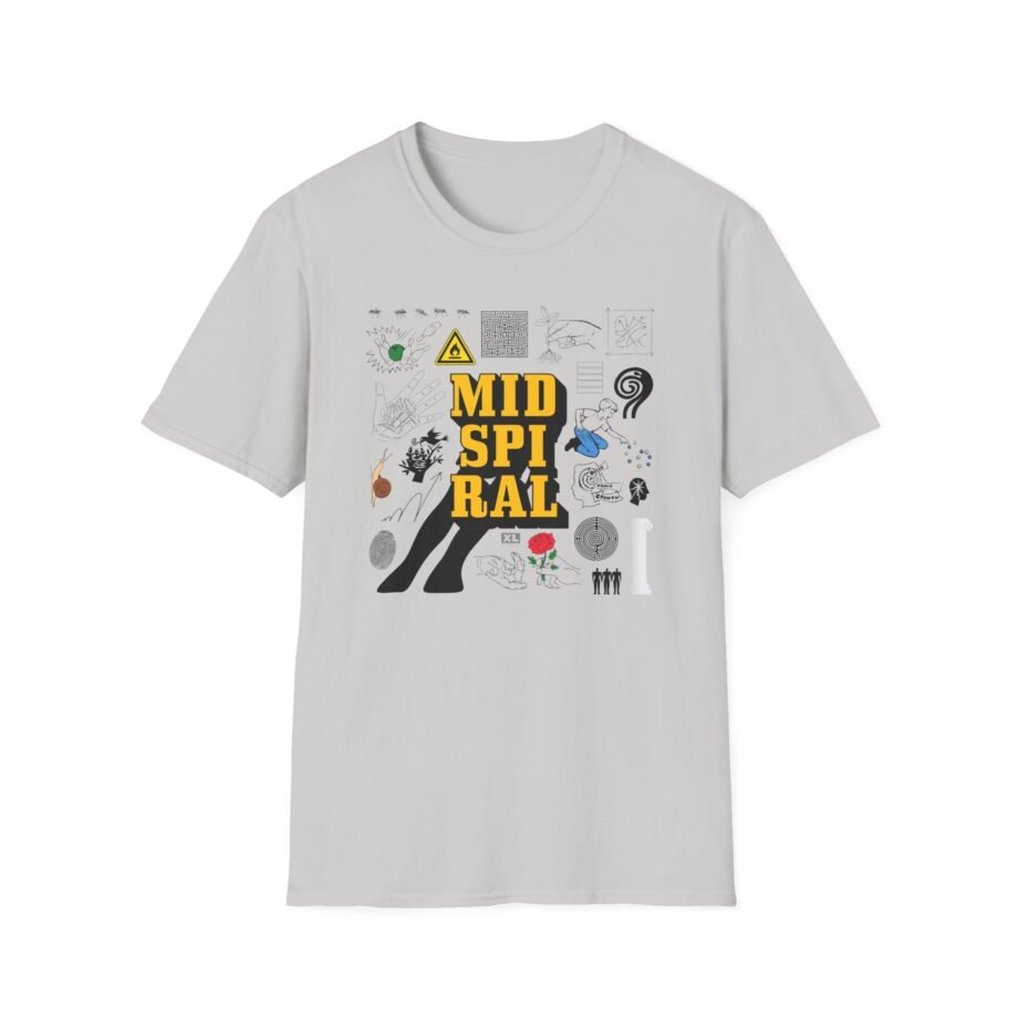 Badbadnotgood Mid Spiral Unisex Softstyle T-Shirt