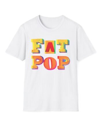 Paul W Fat Pop Logo Unisex Soft-style T-shirt