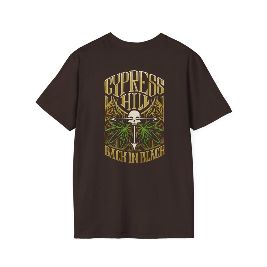 Cypress Hill Back In Black Unisex Softstyle T-Shirt