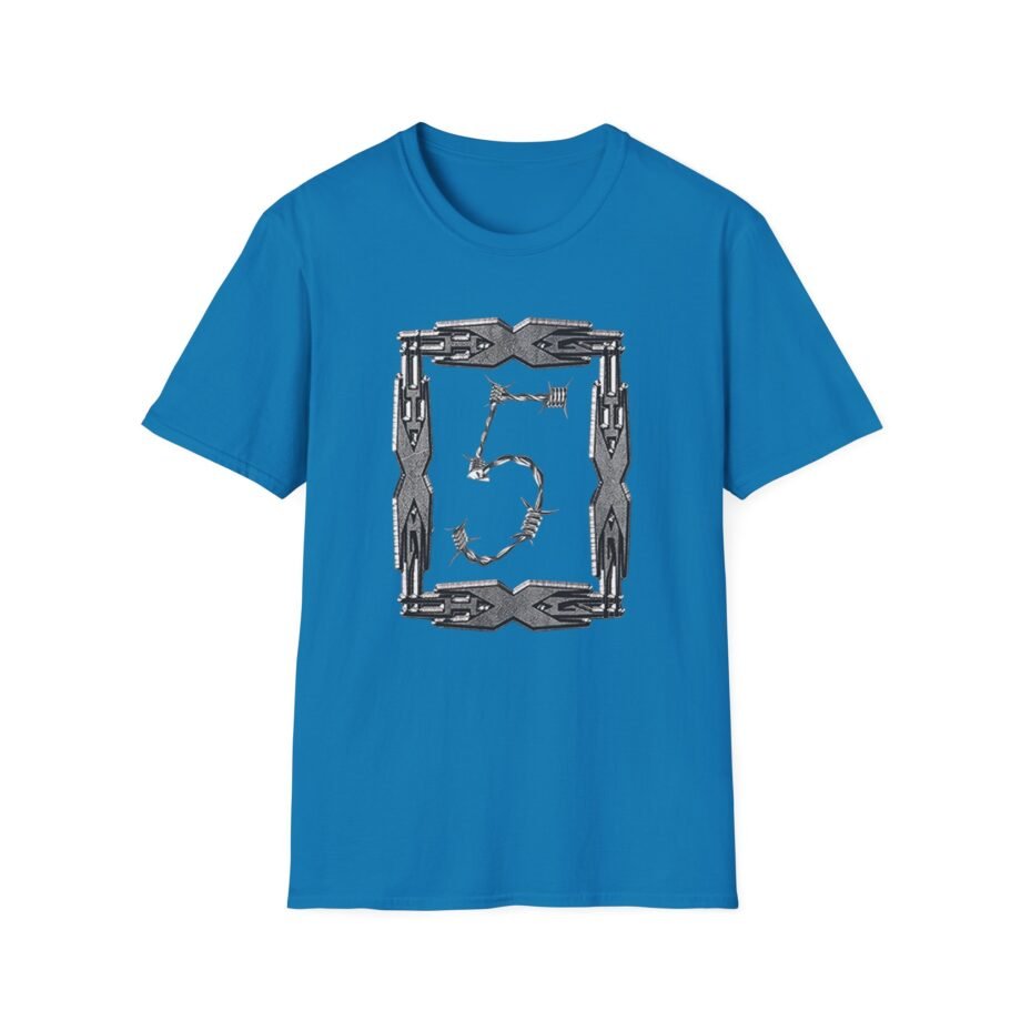 Homixide Hxg Barbwire Layered Ls Unisex Softstyle T-Shirt