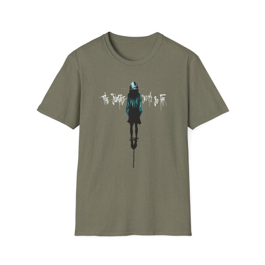 Seether the Surface Seems So Far Floating Head Unisex Softstyle T-Shirt