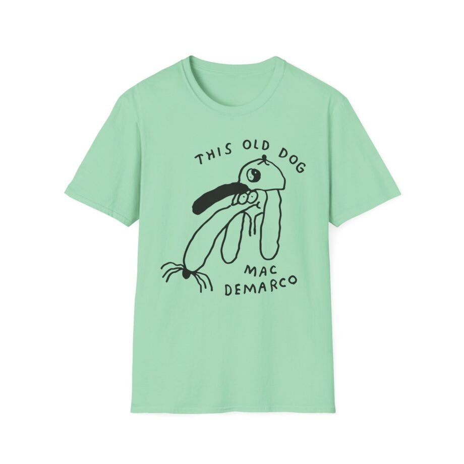 Mac Demarco Dog Doodle Unisex Softstyle T-Shirt