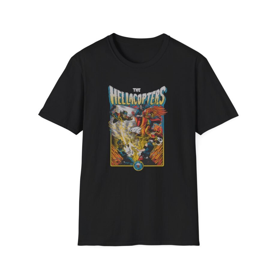 Hellacopters Machado Unisex Softstyle T-shirt