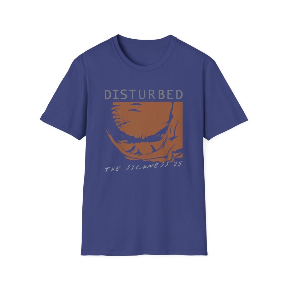 Disturbed Numb the Sickness Tour Unisex Softstyle T-Shirt