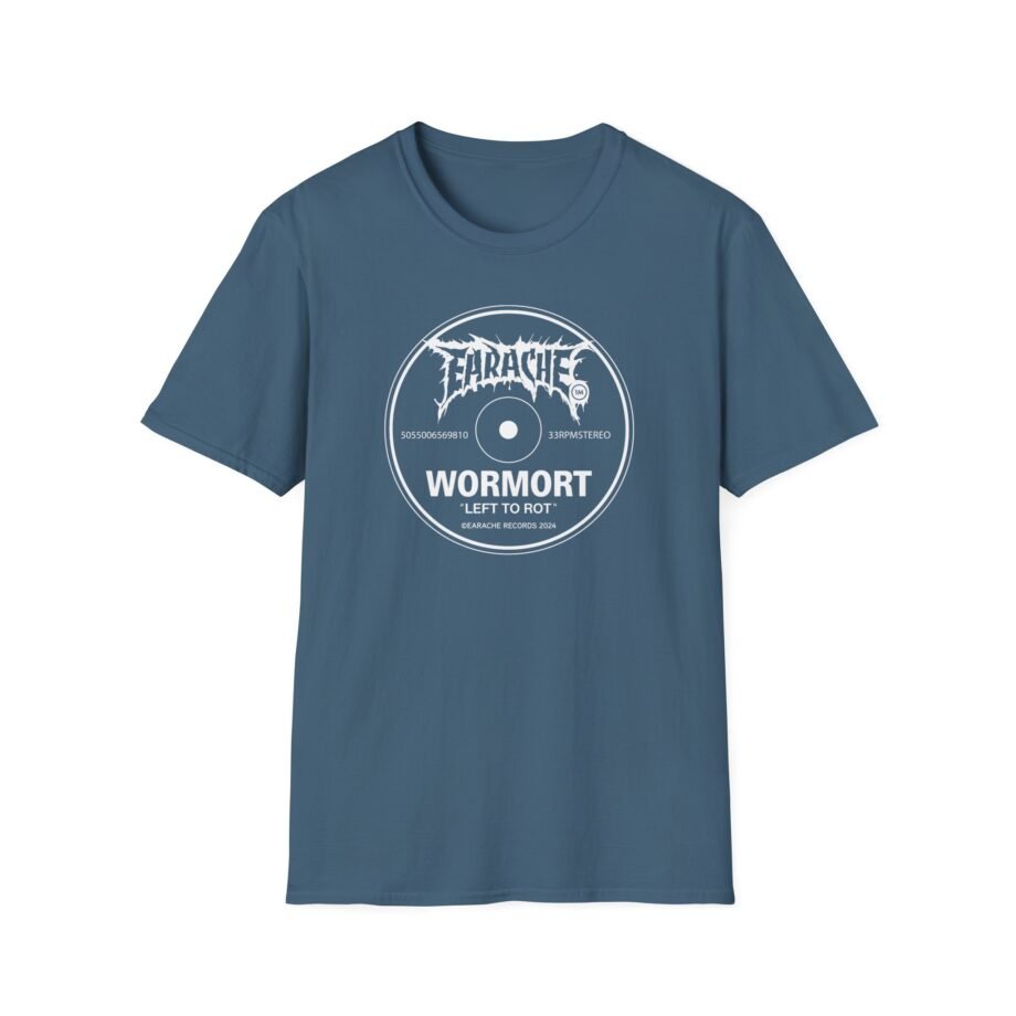 Wormrot Left to Rot Label Unisex Softstyle T-Shirt