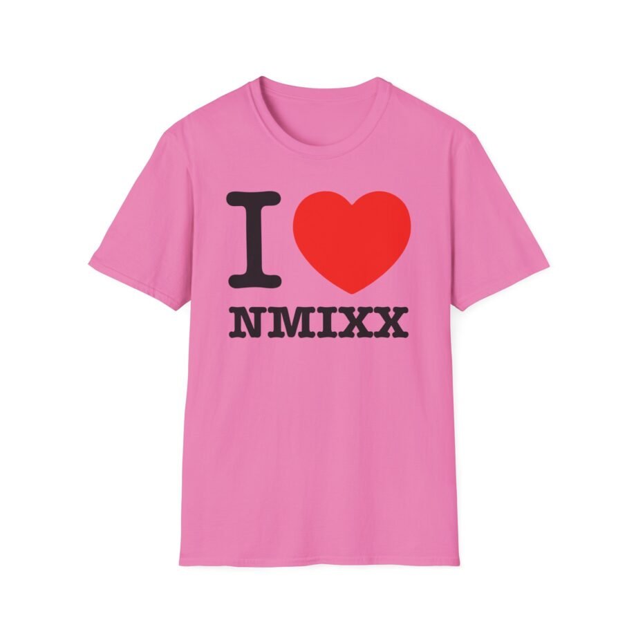 I Love NMIXX Unisex Softstyle T-Shirt