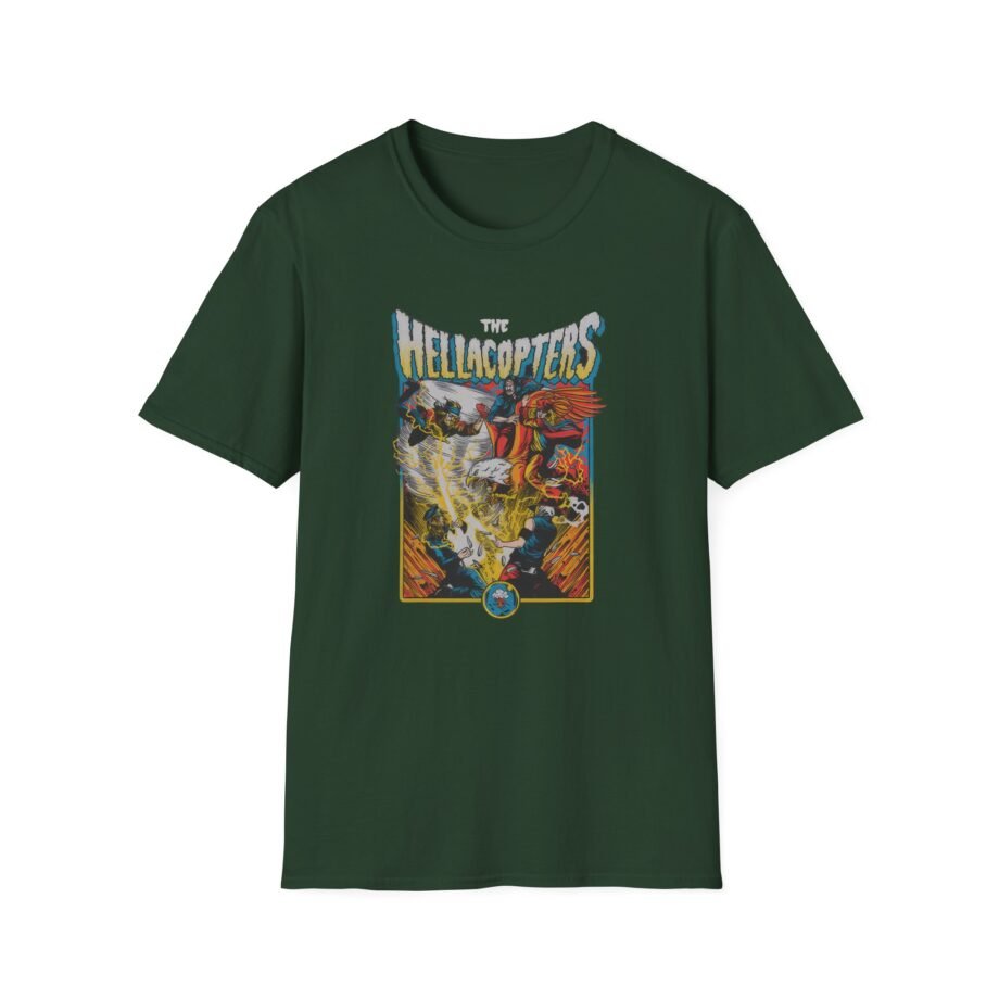 Hellacopters Machado Unisex Softstyle T-shirt