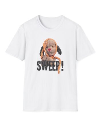Sweepersent Sausages Sweep Distressed Unisex Softstyle T-Shirt