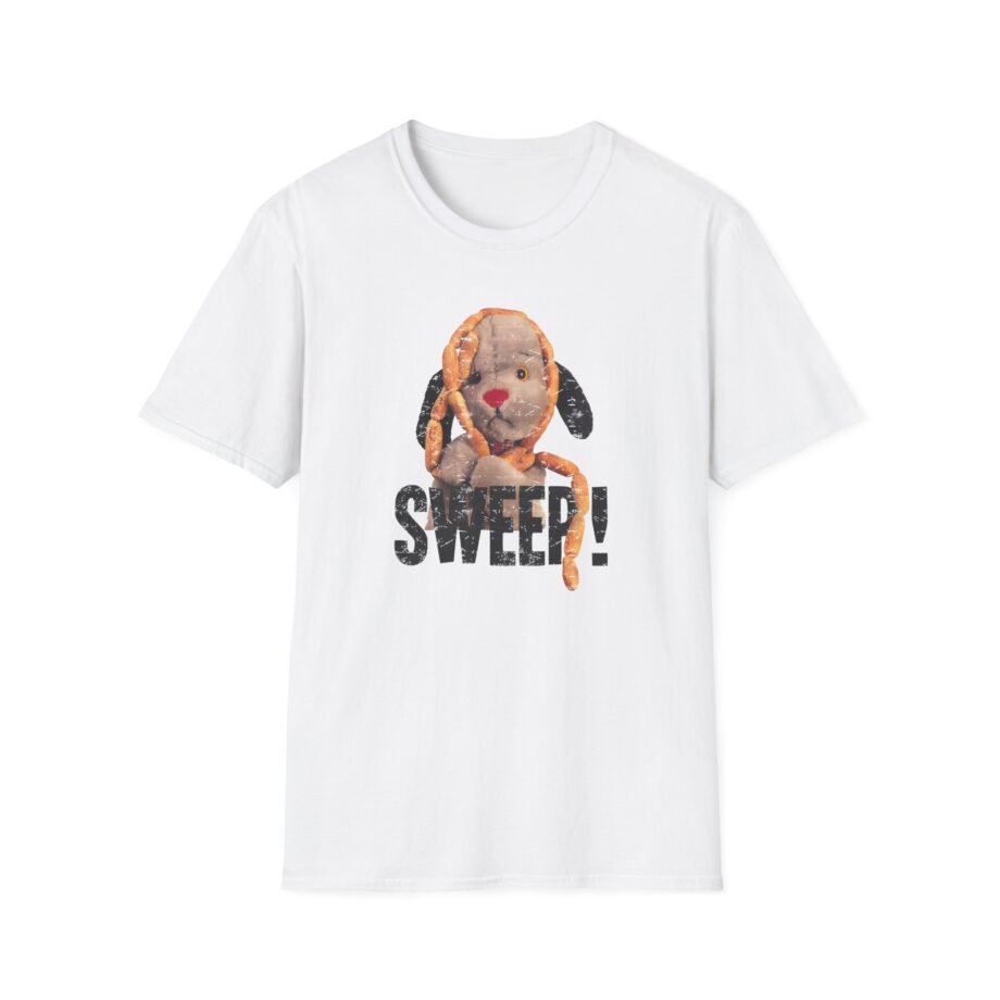 Sweepersent Sausages Sweep Distressed Unisex Softstyle T-Shirt
