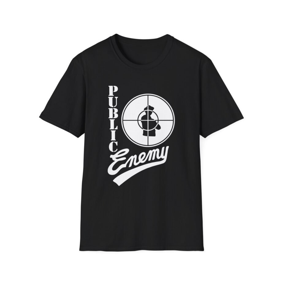 Public Enemy Target Unisex Softstyle T-Shirt