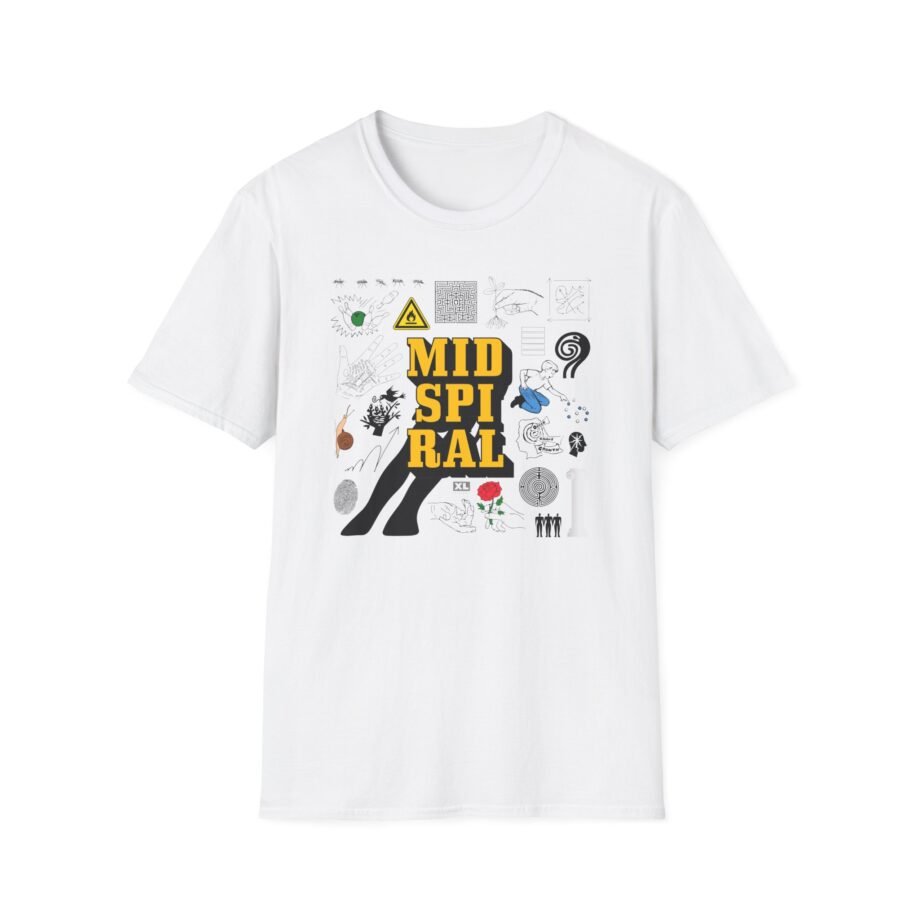 Badbadnotgood Mid Spiral Unisex Softstyle T-Shirt