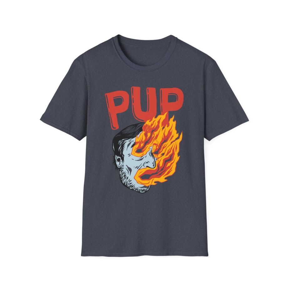 Pup I Hope the World Explodes Unisex Softstyle T-Shirt